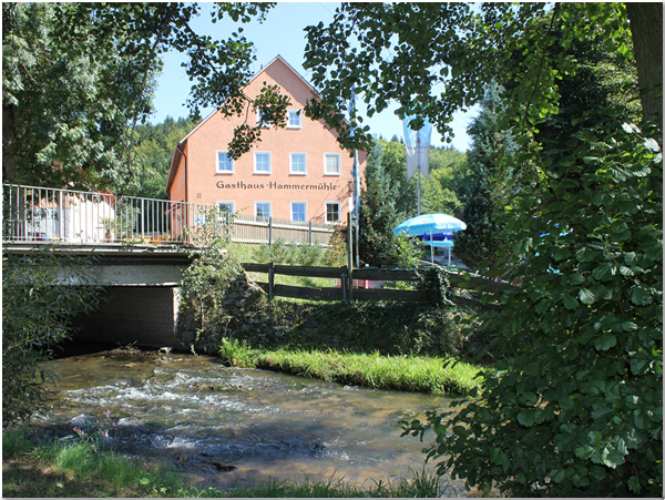 Hotel and Country-Restaurant Hammermuehle near Regensburg in Bavaria / Germany
